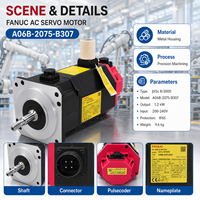 Servomotor CNC Fanuc A06B-2075-B307 para Controladores Dedicados PAC, Programación PLC y Control Industrial (RS485)