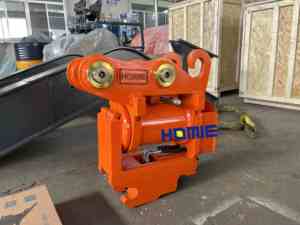 HOMIE мини-экскаватор гидравлический ротатор мини-экскаватор насадка 2-тонная быстрая сцепка для наклона - Product Image 6