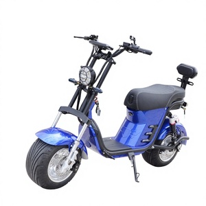 Scooter électrique brésilien Harley Citycoco, nouveau modèle avec moteur avant sans balais de 1000W, 60V20Ah, pneus larges, best-seller au Brésil - Product Image 1
