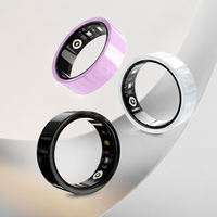 Bague connectée V4 Fashion Ceramics, étanche 5ATM, suivi du sommeil, mesure de l'oxygène sanguin, tracker de fitness, avec NFC
