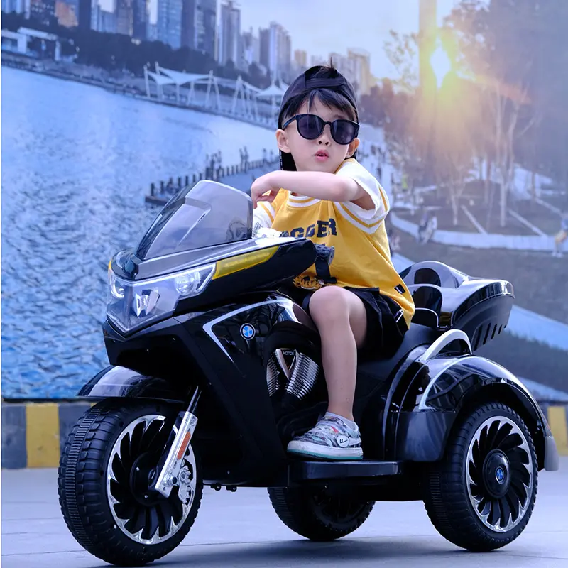 Motocicleta eléctrica de 3 ruedas para niños, juguete para bebé, gran oferta