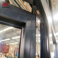 Puerta de Entrada Doble de Aluminio y Vidrio Polímero Antirrobo para Tiendas, Hospitales, Centros Comerciales, Salas de Estar y Cocinas