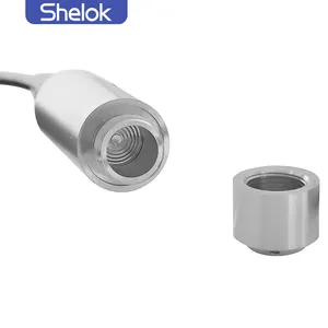 Shelok Sensor Level air pemindai baja tahan karat protokol sinyal Analog 4-20ma layar lokal cerdas
