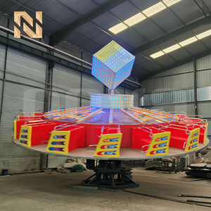 Nova Rides Crazy Dance Flying Turntable Ride con Luces LED, Atracción <span class=keywords><strong>de</strong></span> Parque <span class=keywords><strong>de</strong></span> Diversiones al Aire Libre Tipo Hully-Gully, en Venta - Product Image 4