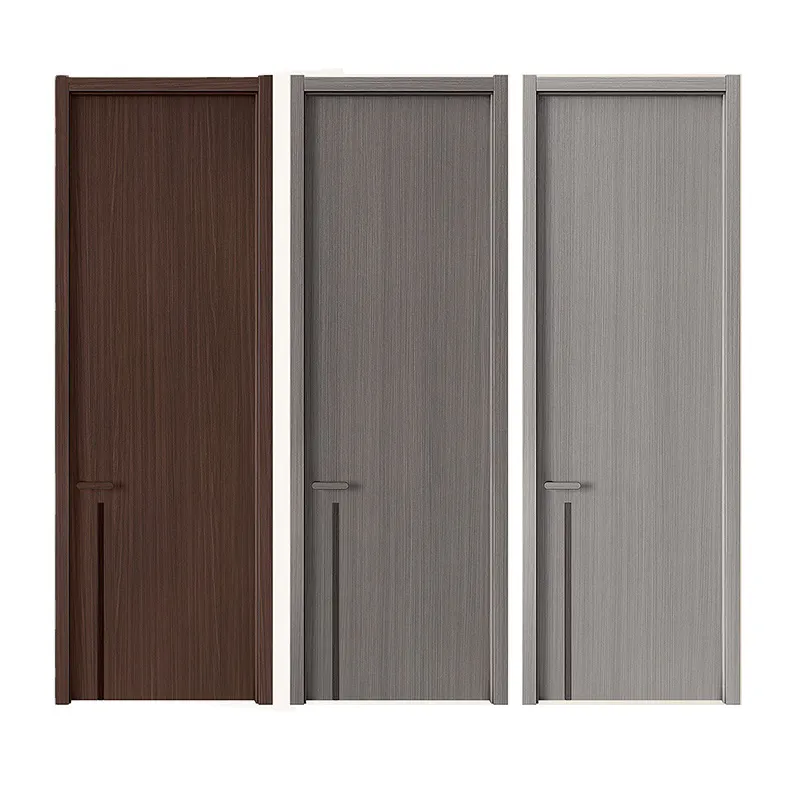 ABYAT personnalisé intérieur salon moderne porte en bois prix de gros porte en bois unique