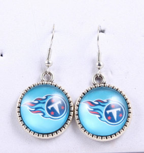 Пользовательские Сан-Франциско 49ers, серьги с логотипом Американской футбольной команды - Product Image 4