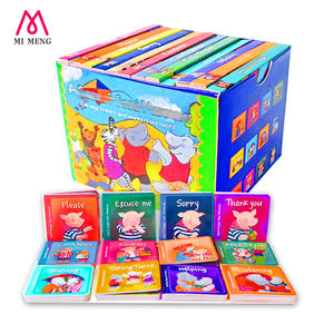 Colección de 12 Libros Educativos de Buenas Maneras para Niños, con Tapa Dura y Hojas Plegables, en Inglés, Venta al Por Mayor - Product Image 2