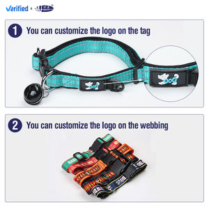 Collares Personalizados para Perros y Mascotas con Logotipo Impreso, de Moda, Gruesos, Anchos, Ajustables, con Hebilla Metálica, Reflectantes, Tácticos, de Lujo - Product Image 2