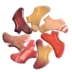 Gua sha-tabla para el cuidado de la belleza corporal, mookaite, <span class=keywords><strong>jaspe</strong></span>, piedras de masaje, guastone con pinchos - Product Image 5