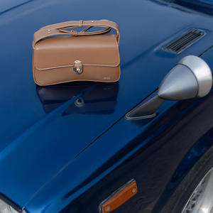 Sac à main pour femme en cuir PU épais personnalisé de couleur marron foncé, sac à main portable de style enveloppe - Product Image 2