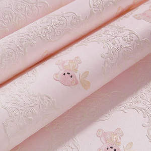 <span class=keywords><strong>Papier</strong></span> <span class=keywords><strong>peint</strong></span> auto-adhésif non tissé à imprimé animal, résistant à l'humidité, protection de l'environnement, épaissi, pour chambre à coucher, salon - Product Image 5