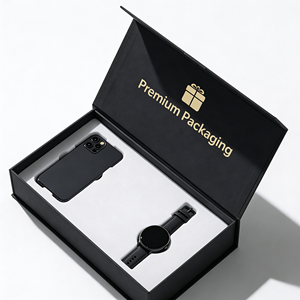 Custom <b>Magnetic</b> Folding Rigid Box with Glossy/Matt Lamination Embossing for USB <b>Cable</b> <b>Charger</b> Electronic Accessories Packaging - Product Image 4