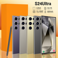 S24 Ultra, Teléfono Inteligente Desbloqueado de 7.3 Pulgadas, 4G+5G, Android 14, Deca Core, 16GB+1TB, Carga Rápida de 100W, Desbloqueo Facial, Español, 108MP HD