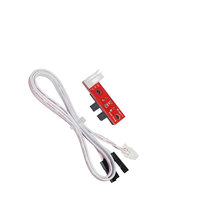 Interrupteur de fin de course optique à détection de lumière pour cartes CNC RAMPS 1.4, pièces d'imprimantes 3D avec câble 3 broches, accessoires rouges