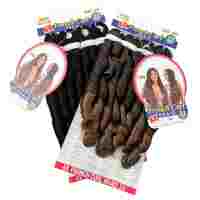 Meilleures ventes : Mèches synthétiques longues de 22 pouces pour tresses françaises 4X, queues de cheval bouclées à la française, tresses spirales bouclées, tresses à ondulations lâches