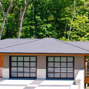 <span class=keywords><strong>Porte</strong></span> de <span class=keywords><strong>garage</strong></span> en aluminium résistante aux ouragans Instime, panneaux renforcés, automatisation de la maison intelligente pour les zones à fort vent - Product Image 4