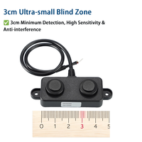 NOVA IP67 Capteur de niveau ultrasonique étanche haute précision 3 cm pour AGV/AMR avec sortie UART pour détection d'obstacles