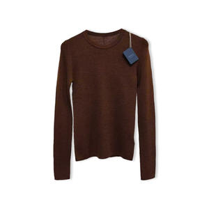 <span class=keywords><strong>เสื้อ</strong></span>สเวตเตอร์ไหม<span class=keywords><strong>พรม</strong></span>แขนยาวคอปก ผ้าขนแกะเมอริโนแท้ 100% สำหรับฤดูหนาว สีพื้น แบบเรียบง่าย สไตล์พูลโอเวอร์ - Product Image 4