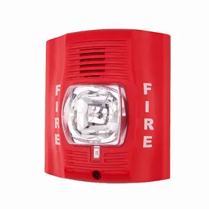 Nhà Máy Giá Báo Cháy 24 Volt Âm Thanh Khẩn Cấp Và Ánh Sáng Piezo Còi Báo Động Nhấp Nháy