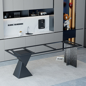 Slab Tea Table Marble Leg Support Acrylic Semi Floating Base <b>Large</b> <b>Frame</b> Furniture Legs - Product Image 1