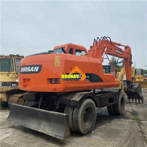 Excavateurs d'occasion de 15 tonnes DH150W-7 Doosan bonne qualité bon prix Excavateur sur pneus Doosan d'occasion DH150W-7 Offre Spéciale - Product Image 1