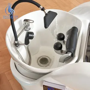 Salon Multifunction Custom Full Body Electric Massage Shampoo Table Head Spa Hair Washing Bed