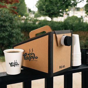 Suministros para Cafeterías, Caja para Café Frío y Caliente para Llevar, Bolsa para Vino en Caja, Dispensador de Caja de Café Desechable de 1l 2l 3l 5l con Válvula de Grifo - Product Image 2
