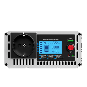 Convertisseur d'énergie à onde sinusoïdale pure HOULI 5000W de crête 2500W nominal 12V 24V vers 220V UE Entrepôt Pologne Livraison rapide en 1 à 3 jours - Product Image 2