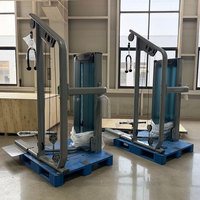 Máquina Multifuncional de Gimnasio de Alta Calidad Comercial para Ejercicios de Doble Función: PULL DOWN/Remo Bajo