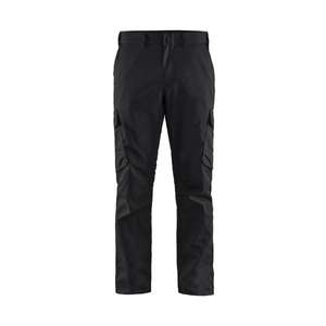BLAKLADER - 144418329956D88 Industry <b>trousers</b> <b>stretch</b> <b>Black</b>/Red - EAN 7330509757949 <b>WORK</b> <b>TROUSERS</b> CARGO <b>WORK</b> <b>TROUSERS</b> - Product Image 1