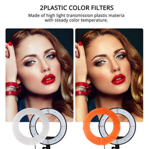 RL-18 LED anneau lumière photographie éclairage Dimmable maquillage lampe pour maquillage caméra téléphone <span class=keywords><strong>Tik</strong></span> <span class=keywords><strong>Tok</strong></span> <span class=keywords><strong>Youtube</strong></span> Photo vidéo - Product Image 6