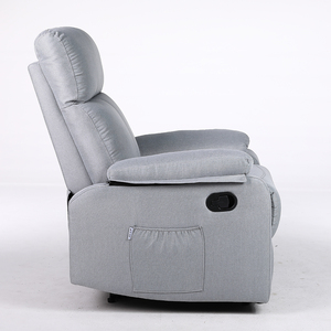 เฟอร์นิเจอร์ห้องนั่งเล่น เก้าอี้โซฟาปรับเอนด้วยมือสุดหรู เก้าอี้พักผ่อนแบบเดี่ยว โซฟาปรับเอนด้วยการผลักหลัง - Product Image 3