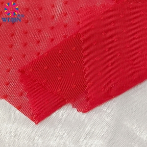 Tintura all'ingrosso campioni gratuiti 100% poliestere Dot Net <span class=keywords><strong>Tulle</strong></span> Power Mesh tessuto in maglia Jacquard in Nylon Spandex per abbigliamento - Product Image 3