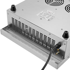 Cuisine utilisée 3500W vente chaude bouton de commutation en acier inoxydable boîtier Table commerciale Induction Wok cuisinière - Product Image 6