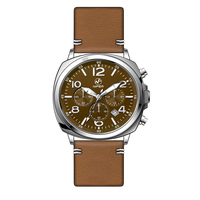 Montre-bracelet à quartz au style décontracté, boîtier fin et léger, cadran texturé tendance, bracelet ajustable, facile à assortir au quotidien