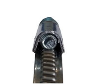 Collier de serrage pour radiateur de bâtiment standard YDS en acier inoxydable 304, hydraulique, métrique, largeur de bande 9 mm, vis hexagonale 7 mm, 16-25 mm