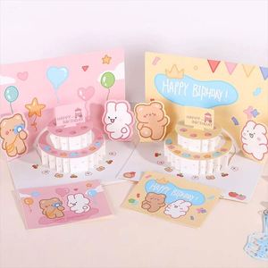 Cartes de vœux fantaisie à bas prix, vente chaude, faible MOQ, carte pop-up, <span class=keywords><strong>joyeux</strong></span> <span class=keywords><strong>anniversaire</strong></span>, cartes de vœux 3D pop-up - Product Image 3