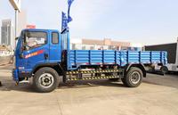 Camion de fret de 10 tonnes WEICHAI Diesel 140KW, caisse de 6,25 m, freinage pneumatique, camionnette lourde à vendre