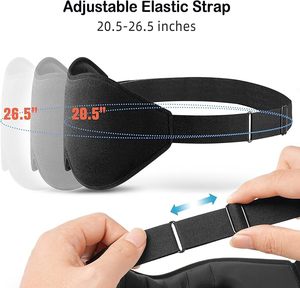 หน้ากากปิดตา 3 มิติแบบกำหนดเองพร้อมเมมโมรี่โฟม MOQ ต่ำเพียง 100 ชิ้น ผู้จัดจำหน่ายพร้อมบริการตัวอย่างรวดเร็ว - Product Image 5