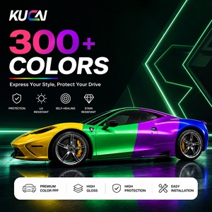 <span class=keywords><strong>Film</strong></span> de protection de peinture (PPF) en TPU coloré pour voiture, auto-réparant, finition brillante, mate ou satinée, sans bulles, fourni directement par l'usine - Product Image 6