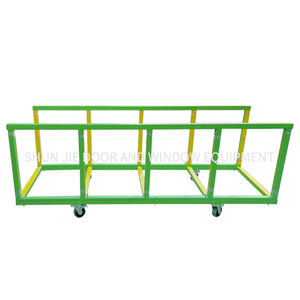 Carro de Transporte de Perfiles de Aluminio de Alta Resistencia de 2.8 Metros, Carro de Transferencia de Tubos, Plataforma de Transporte de Losas para Fábrica - Product Image 1