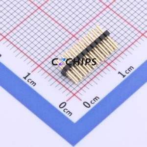 X1321WV-2x10J-C30D23 Pin Header Through hole Component (THT),P=1.27mm Connector 2x10P 1.27mm 1.27mm Pin Header - Product Image 1