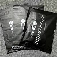 Sacs d'expédition en plastique imperméables avec logo personnalisé, nouveaux matériaux, emballage plastique, livraison, coursier, impression, blanc, noir, sac poly mailer