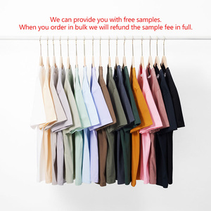 T-Shirt Personalizzata di Alta Qualità in Cotone 100% Pesante 240GSM per Uomo - Product Image 4