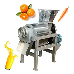 Hete Verkopende Ananas Citroen Sinaasappel Fruit Pulp Koude Pers Juicer Commerciële Sap Extractie Extractie Squeezer Machine