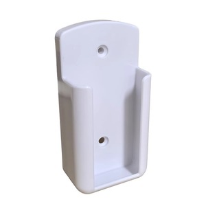 Jaqishi Storage Box 10cm H Wall Mounted Punch Free Remote Holder For Clothes Rack Accessory - Product Image 2