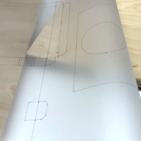 A2 Çizim Kağıdı Mylar Cad Plotter Kağıt Rulosu Nem Geçirmez 0.05mm Kalınlık Çift Tek Taraflı Mat YT Marka