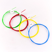 Vente en gros de cordes de couleur ukulélé corde en nylon petit jeu de quatre cordes accessoires standard d'usine à bas prix