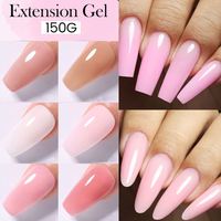 OEM/ODM Vente en gros Vernis à ongles gel pour construction Soak Off Uv Led couleur claire Constructeur de gelée Constructeur Extension de construction Gel pour ongles