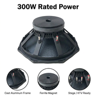 Haut-parleur professionnel de 15 pouces pour médiums et basses, 450W AES, woofer haute sensibilité pour systèmes Line Array et Full Range